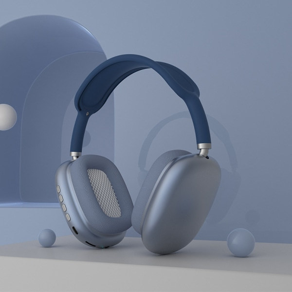 P9-Max TWS Bluetooth-hovedtelefoner trådløse hovedmonterede hvide