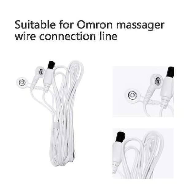 För Omron Max Power, Pain Relief Pro, Pocket Pro Kompatibel Omron-kabel med tryckknappar