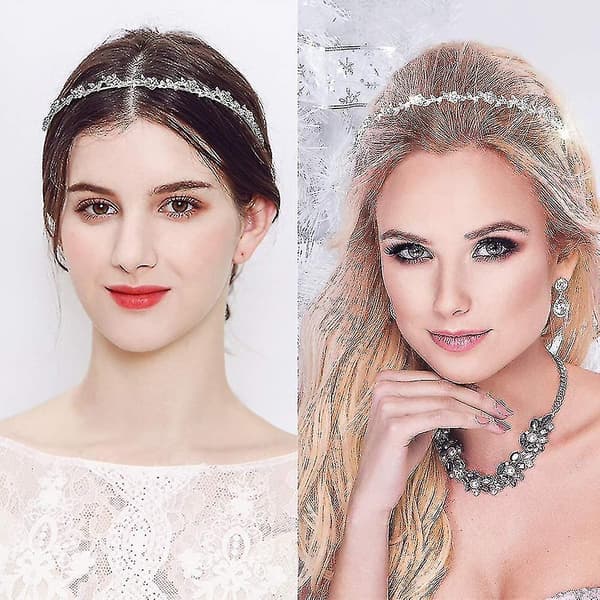 Bröllop Brudbröllop S Silver H Tillbehör Bröllop Tiara