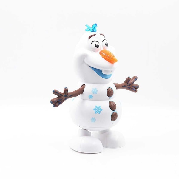 Olaf Laulava Tanssiva Disney Lelu Frozen Lumiukko Musikaali Valot Pojat Tytöt Lelut