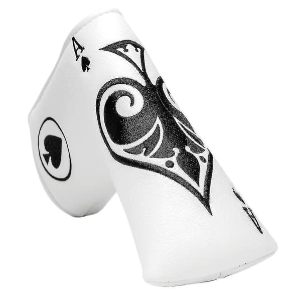 Putter Cover til Blade Putters - Golf Putter Cover Hvid