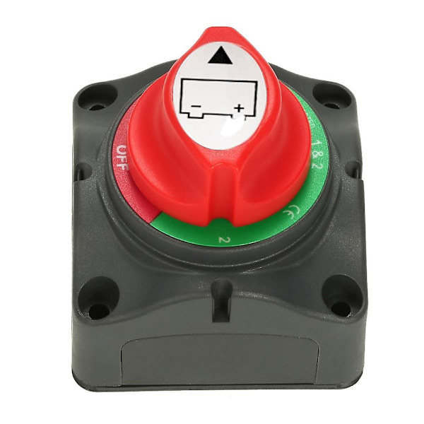 12V/24V Dobbelt Batteri Selektor Switch 300A Batteri Hovedafbryder 4 Positions Switch Selektor til Bil RV