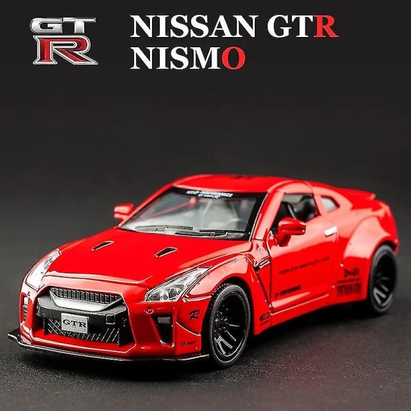 Ny 1:36 Nissan Gtr Gt-r R35 Legering Bilmodel Diecasts & Legetøjsbiler Legetøjsbiler Børnelegetøj Til Børn Gaver Drengelegetøj