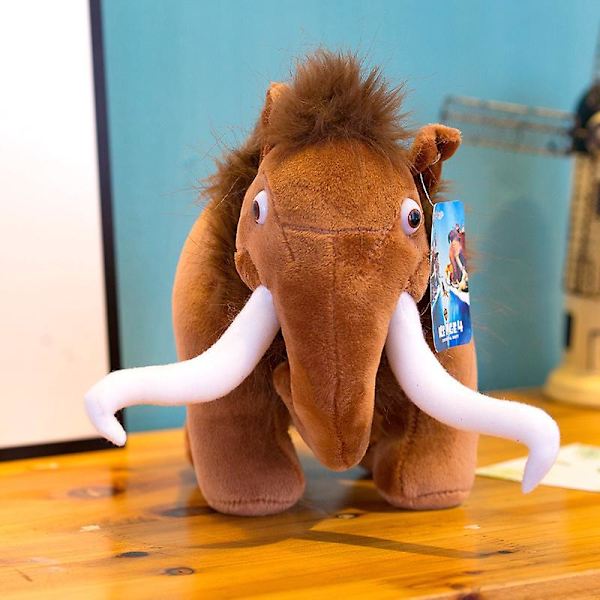 Betterlifefg-jääkauden Critter Mammoth Manny pehmolelu syntymäpäivälahja 20cm