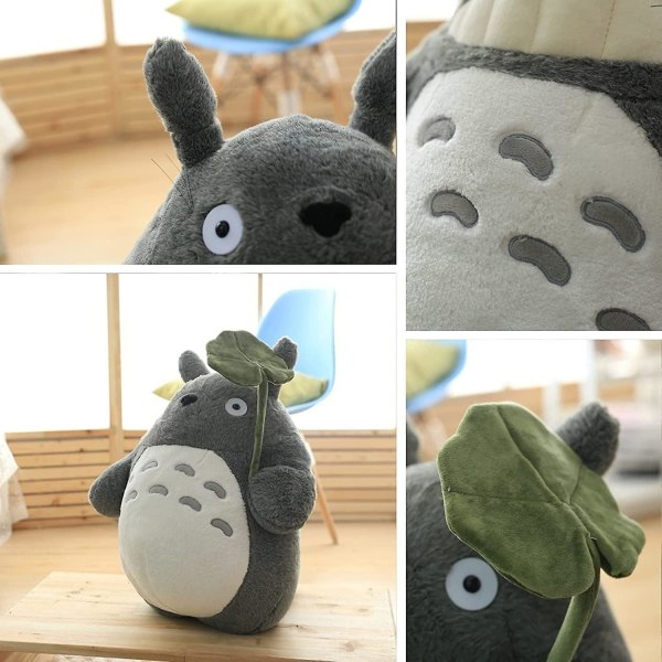 Totoro-pehmolelu-anime-täytetty eläinnukke lapsille pääsiäislahjoiksi 40cm B