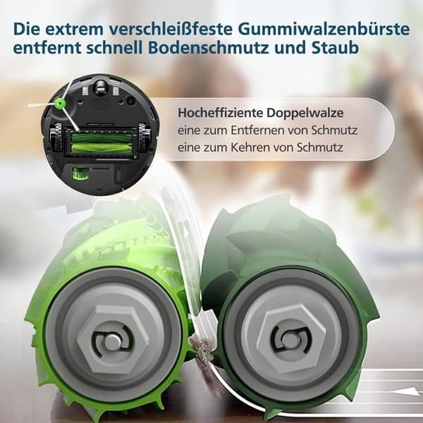 22-delt tilbehørssæt til iRobot Roomba støvsugere i7 i7+ j7 j7+/Plus i3 i3+ i4 i4+ i8 i8+ E5 E6 E7, til iRobot Roomba E/I/J-serien