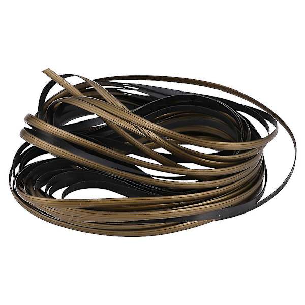 32m Patio Møbler Reparation Høj Styrke Plast Rattan Flet Kit Flad Bærbar Ny Gold