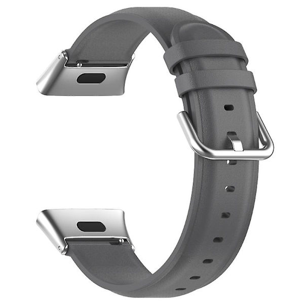 Pikalukittavat nahkaiset rannekkeet Redmi Watch 3 Watch Lite 3 -kelloon Gray