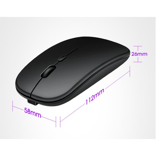Genopladelig trådløs mus til MacBook Pro/Air.