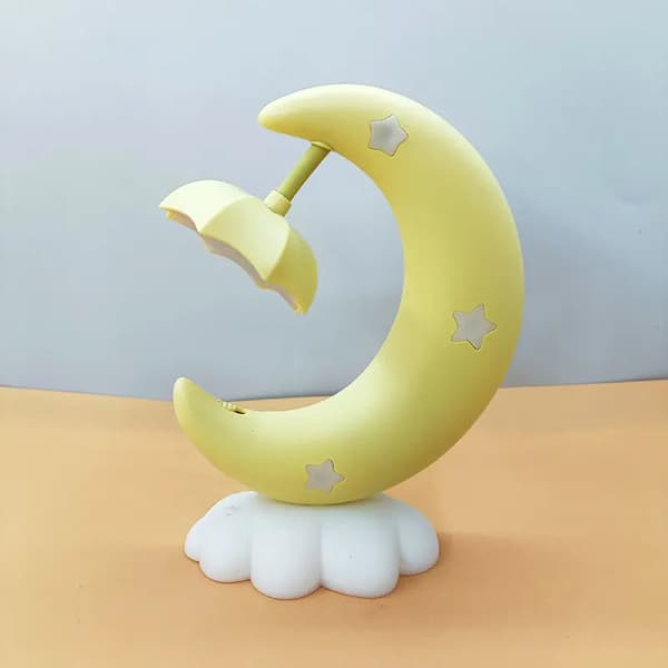 Stykke (Gul, 4.2v) Mini Kreativ Liten Bordlampe for Studenter