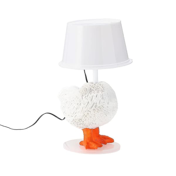 Utstoppa kyllingelampe, kyllingegglampe, 3D kyllingbordlampe Chicken head