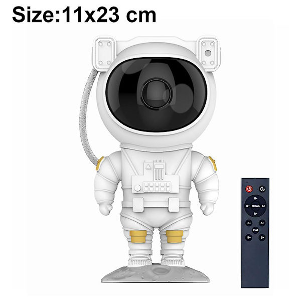 Astronaut Stjerneprojektor Stjerne Galaxy Projektor Med Timer, Voksen Børn Natlampe, Astronaut Stjernehimmel Projektionslampe, Led Stjerne Galaxy Projektor L