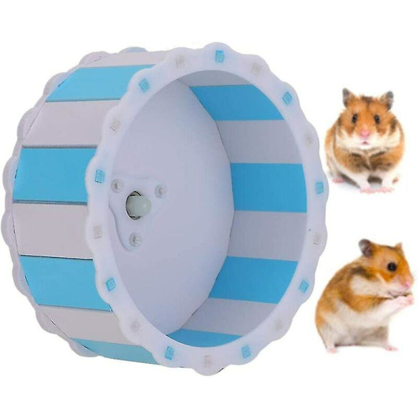 Hamsterhjul i tre, fargerikt løpehjul for kjæledyr