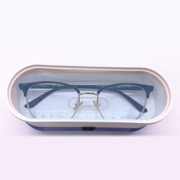 3 i 1 bærbar rengjøringsboks Klokke Smykkebriller Rengjøringsmaskinverktøy Pink