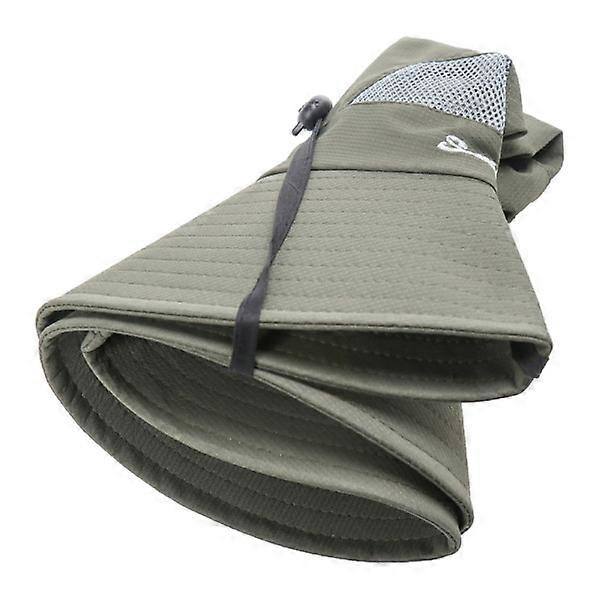 Solhat med hestehale til kvinder UV-beskyttelse Foldbar mesh bred skygge
