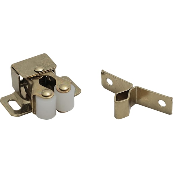 Dörrlås Spärrar, 4 Pack Dubbel Rull Stark Håll Skåp Skåp Dörrlås, Dubbel Rull Spärrar Skåp Spärrar Dörrlås Gold