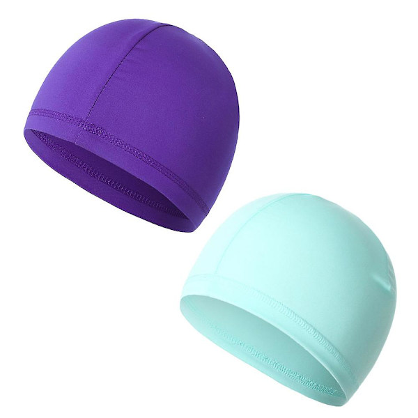 2 stk. caps, svettetransporterende hjelmfôr, pustende sykkelhue, løpesportlue, kjølende hodebånd Style 3