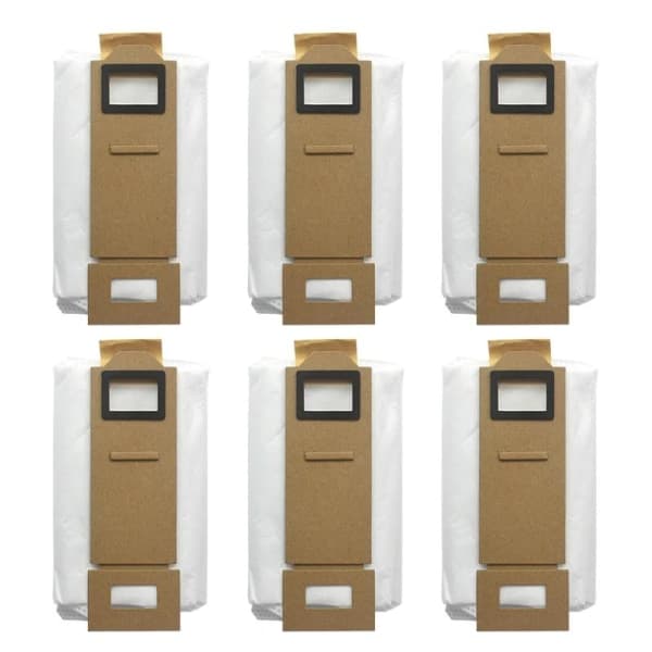 6 pölypussia Xiaomi Roborock S7 Auto-Empty Dock White
