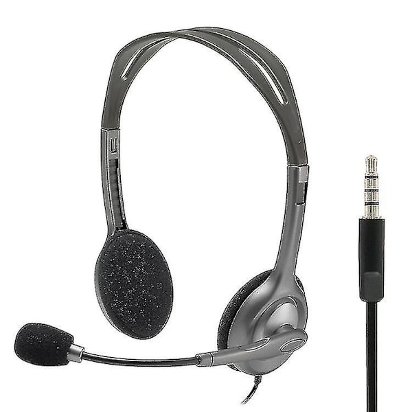 Logitech H111 3.5mm liitäntä Musiikki Ääni Stereo Kuulokemikrofoni