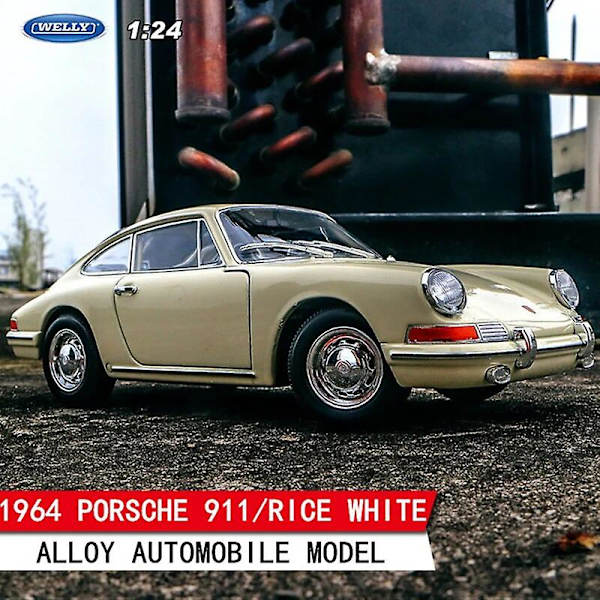 Welly 1:24 Porsche 911 Gt3 Rs Blå Bil Legetøjsbil Model Simulering Bil Dekoration Samling Gave Legetøj Die Casting Model Dreng Legetøj 1964 91112