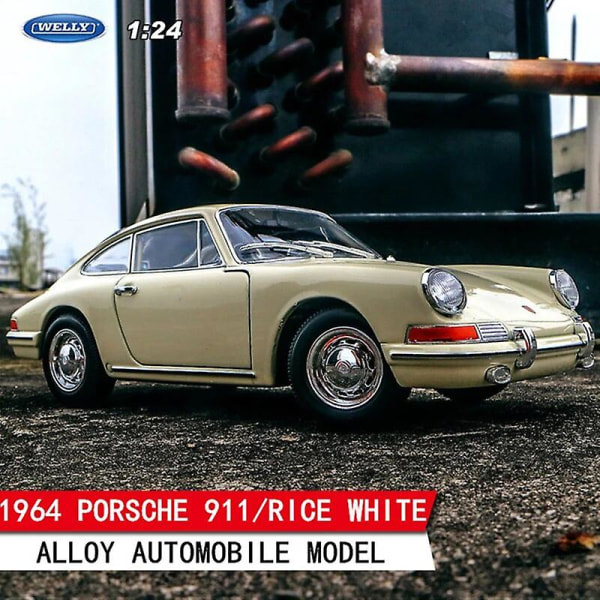 Welly 1:24 Porsche 911 Gt3 Rs Blå billegering Bilmodell Simulering Bildekorasjonssamling Gaveleketøy Støpestøping Modell Gutteleke 1964 91112