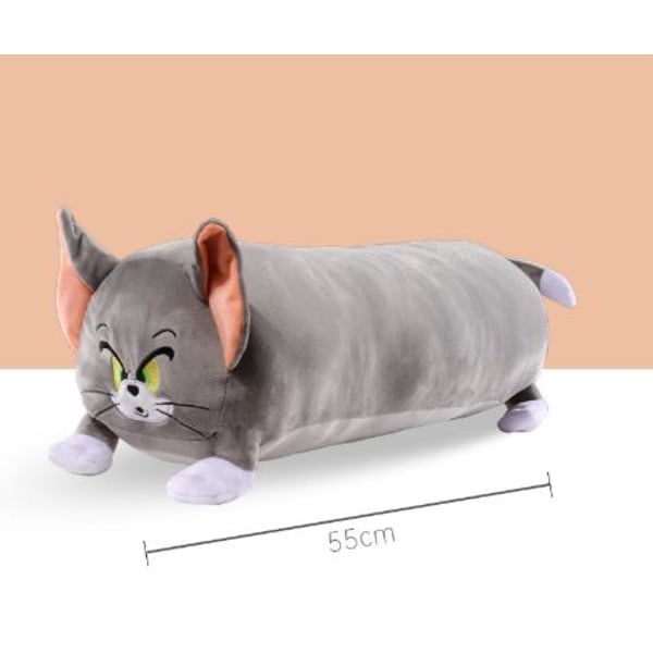 Tom ja Jerry -animaatioperiferian pehmolelu tyyny - Lahja faneille - Tom Long style
