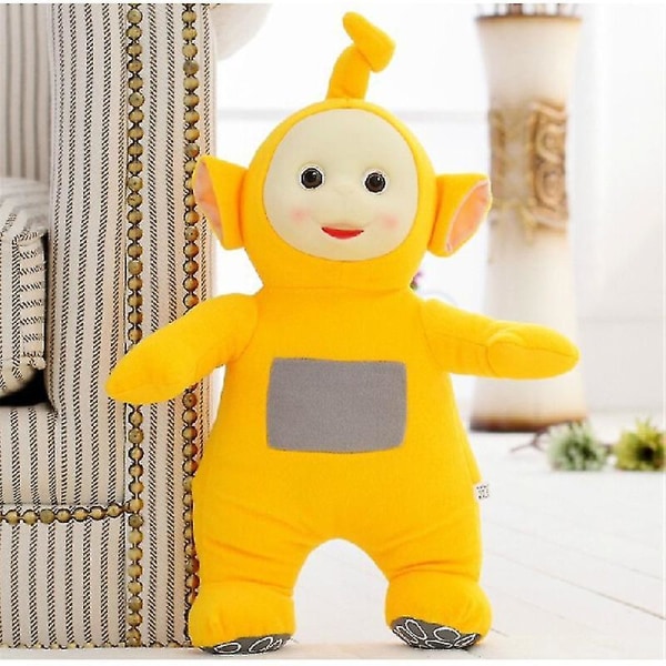 Teletubbies-pehmolelu Nukkuva Mukavuuden Nuken Lapset Varhaiskasvatuslahja 25cm Yellow