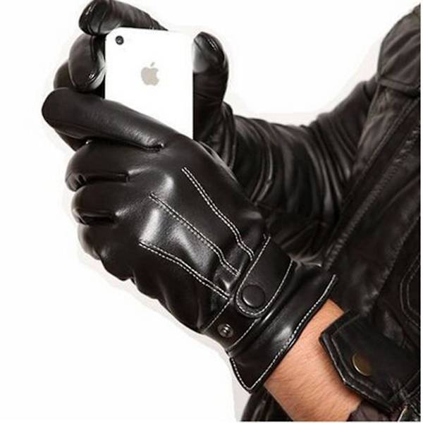 Termiske handsker Tablet Touch Screen Handsker Touch Screen Handsker Touch Screen Pu Handsker Touch Screen Læder Handsker