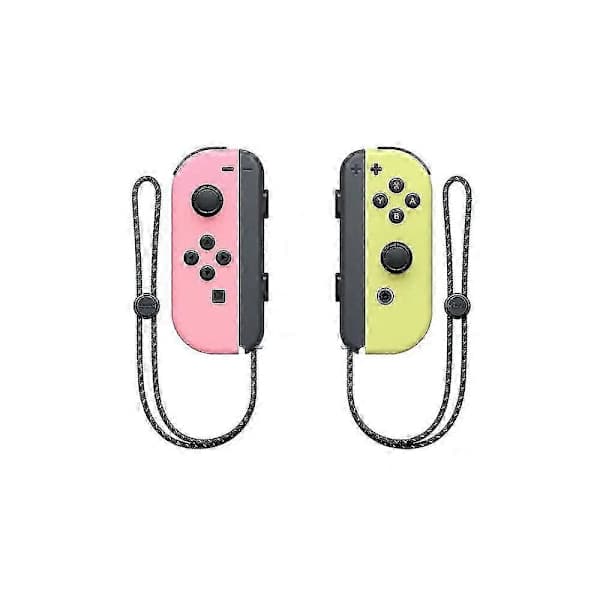 Joycon Trådlös Handkontroll för Nintendo Switch, Stöder Väckningsfunktion, Vänster Höger Fjärrkontroll med Handledsrem Blå Röd Blue Red