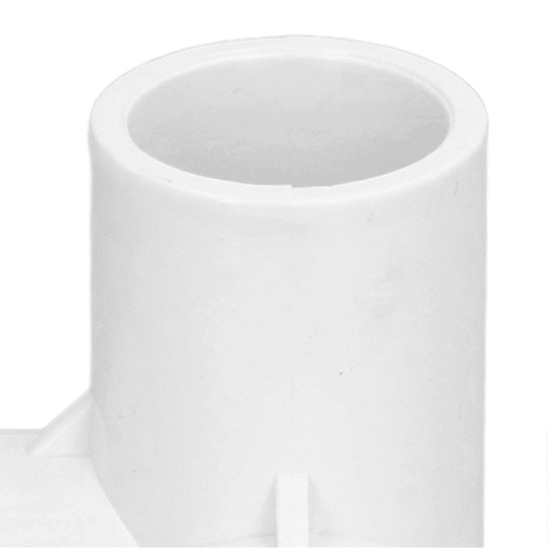 10 KPL 3-tie putkiliittimiä PVC-muovi suorakulmainen T-kulmaliitin 20 mm sisähalkaisija valkoinen