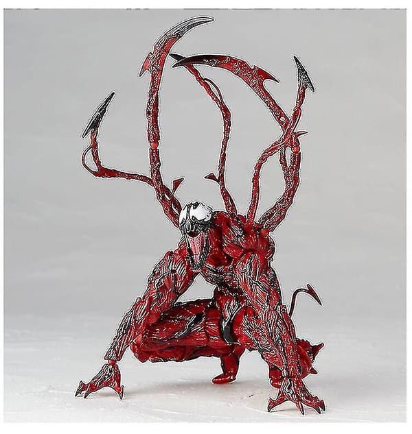 Anime Hand-me-down Black Venom Doll Modell Leksaker Monterad Stil Modell (16cm) Black