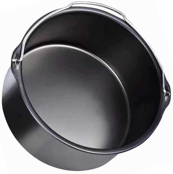 Stegepander til ovn, 20 cm kageform, airfryer tilbehør cheesecakeform bageforme kageform non-stick kageform til trykkoger