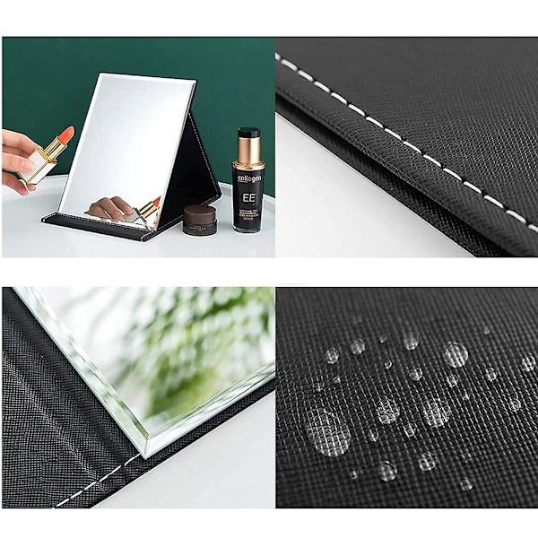 Foldbar Makeup Spejl - Foldbar Makeup Spejl - Rejse Bærbar Makeup Spejl