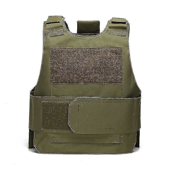Taktisk arméväst dun kroppsskyddsplatta taktisk airsoft bärarväst hög kvalitet Army Green