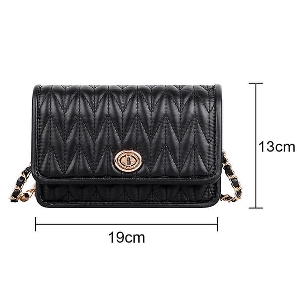 Crossbody tasker til kvinder, hjerteformede clutches. black