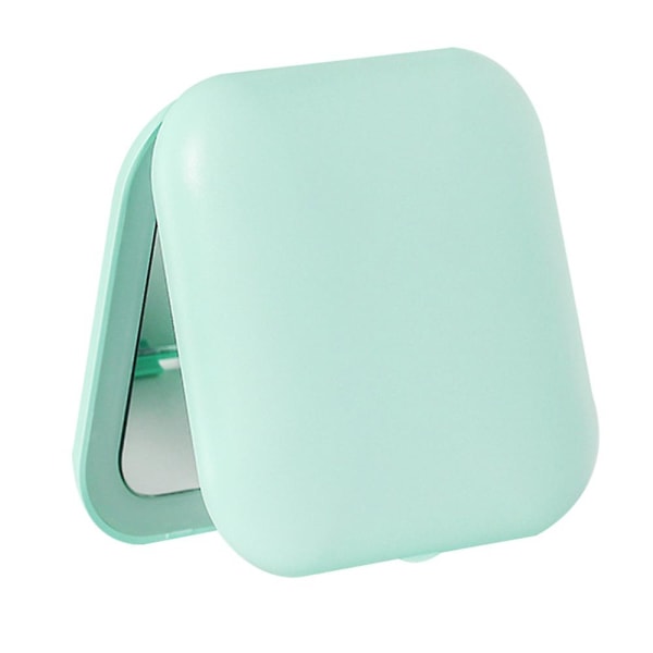 Led sminkespeil med 5x forstørrelse, fylllys dobbeltsidig sammenleggbart speil green
