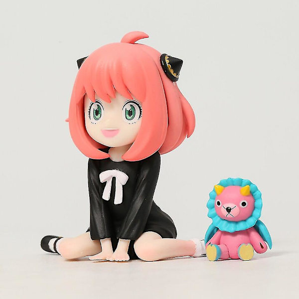 Spy X Family Mini Anya Forger PVC-malli Anime-kokoelmahahmo Lelulelu A 8cm box