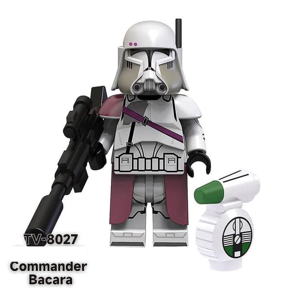 8 st/set Star Wars-serie Byggklossar Figurer Montering Minifigurer För Barnleksaker