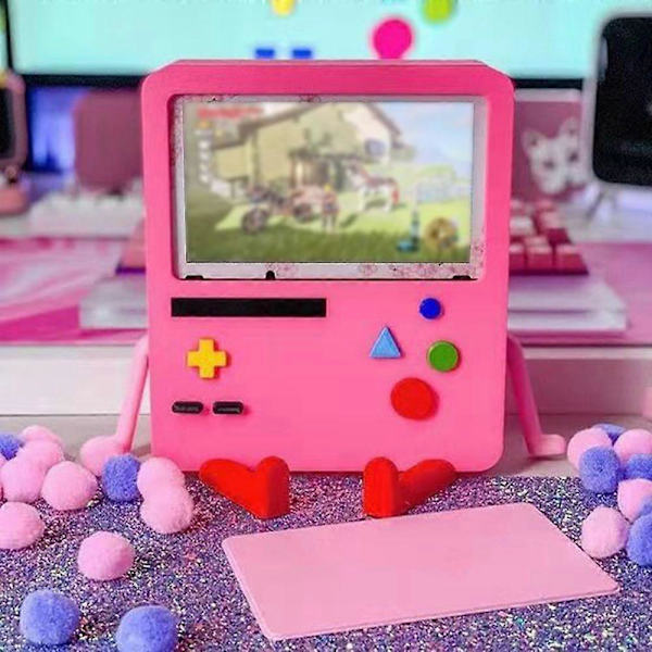 Kontrol Spil Support Bærbar Oplader Dock Opbevaringsholder Gaming Companion Opladningsstander Kompatibel Nintendo-Switch Pink