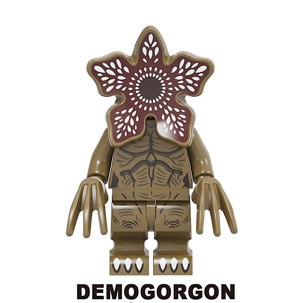 8 st Stranger Things-serien monterade byggklossar leksaksset minifigurer modell barn present