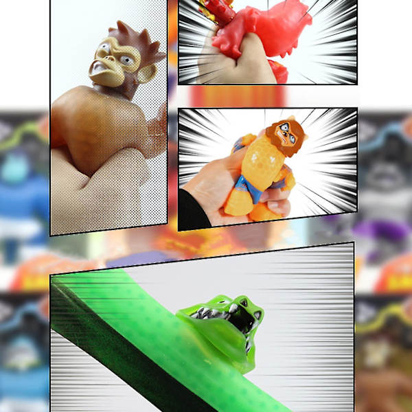 Sahario Goo Jit Zu Stretchy Legetøj Tw Wolf