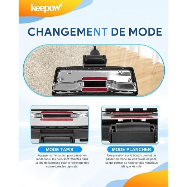 Universal støvsugerbørste til Miele 35 mm rør, S1 S2 S4 S5 S6 S8, Compact C1 C2 C3 Complete C1 C2 C3 Classic C1 Series