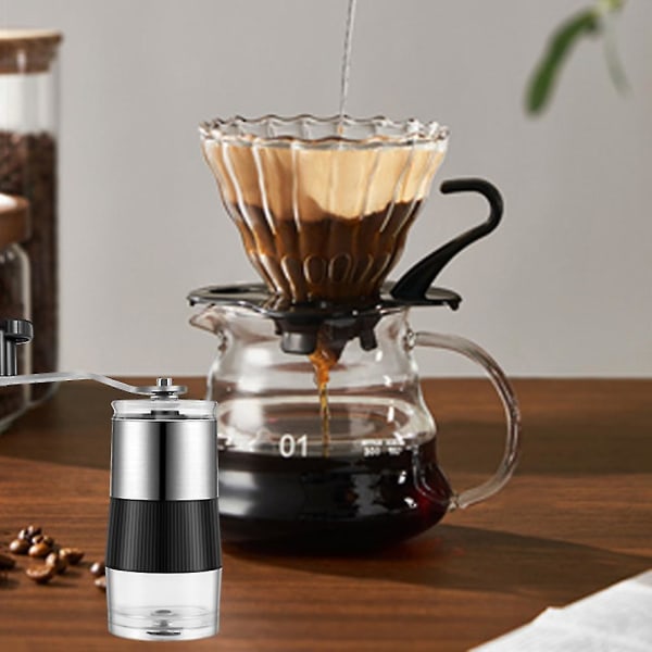 Håndsveiv kaffekvern Arbeidsbesparende kaffebønnemalingsverktøy for hjemmet