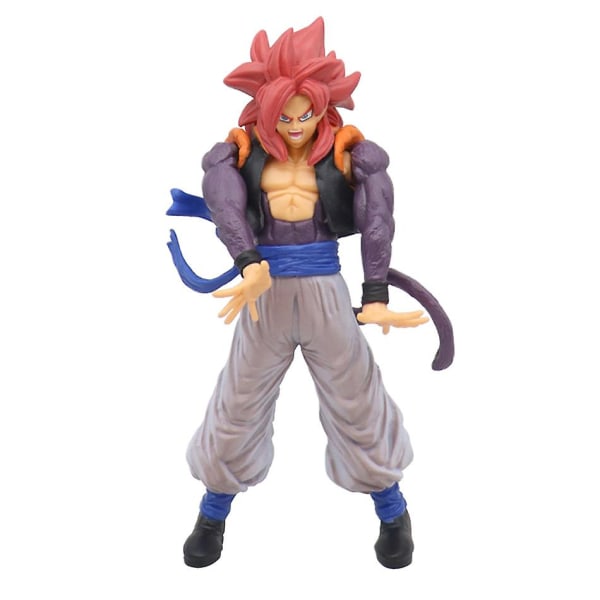 Dragon Ball Super Figurer Anime Modell Son Goku Silver Actionfigur Gogeta Figur 18cm Staty Samlarobjekt Leksak Bejta Figma 18CM6