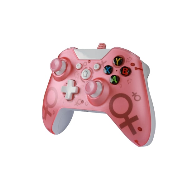 Trådløs kontroller for Xbox One og Microsoft Windows 10 8 Bluetooth Gamepad for Xbox One/ps3/pc - Rose gold