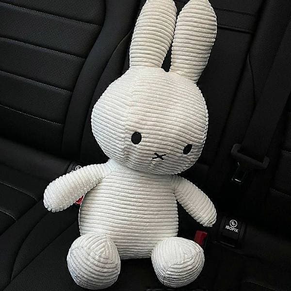 Miffy Manchester Plyschleksak - 25/35cm Vit (D)