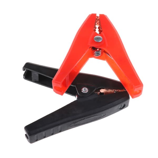 2 stk. 90mm 100A plast krokodilleklemmer til bilbatteriklemmer
