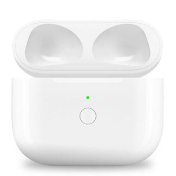 Etui til AirPods Bluetooth-headset opladningsetui 1/2/3/Pro1/Pro2 trådløs opladning batteriboks udskiftningsetui AirPods 3