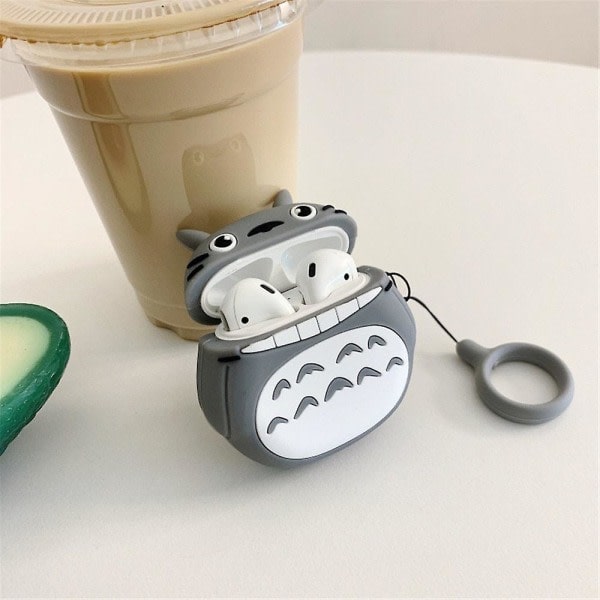 For Air_sPods pro 3 2 1 kotelo söpö sarjakuva silikoni kuori anime naapurini Totoro kuuloke kotelo tarvikkeet Air_pod 1 For Air_sPods pro