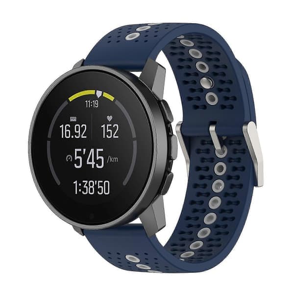 Silikon erstatningsarmbånd for Suunto 9 Peak
